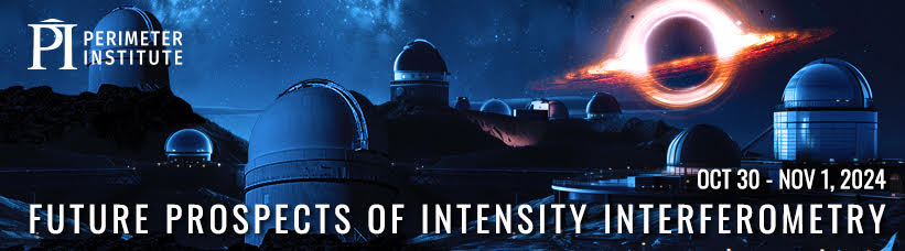 Banner for Future Prospects of Intensity Interferometry workshop (from the workshop website)