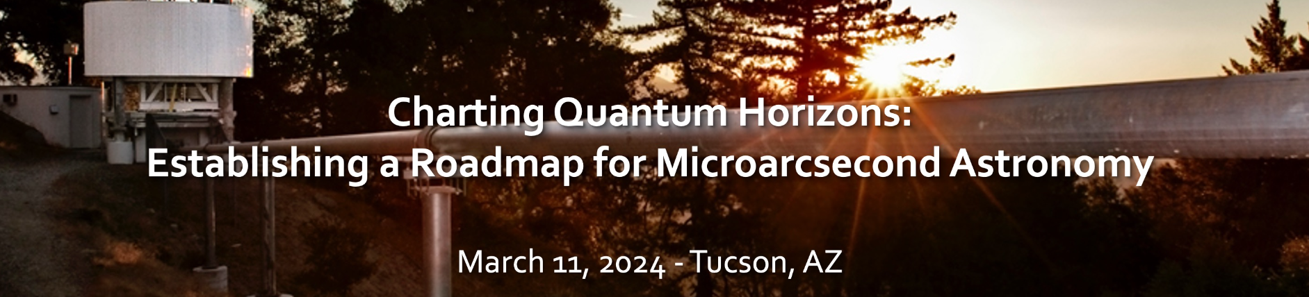 Banner for Charting Quantum Horizons workshop (from the workshop website)